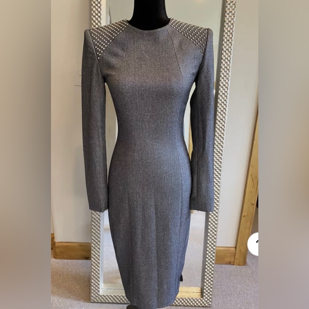THOMAS WYLDE studded dress sz 4 NWOT
